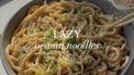 spicy peanut noodles