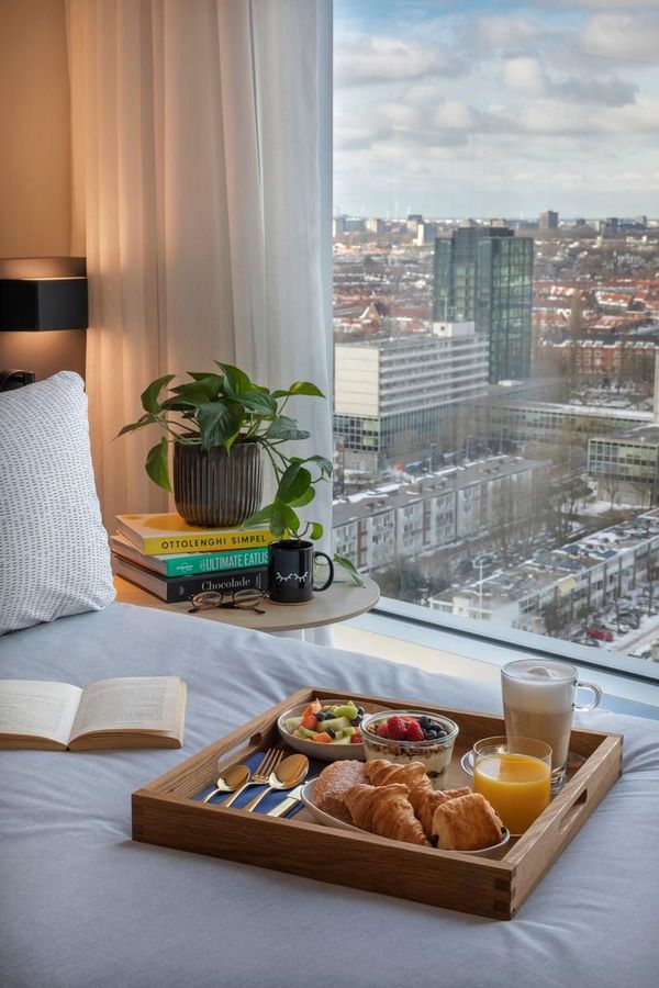 hotel met uitzicht over Amsterdam Zuid