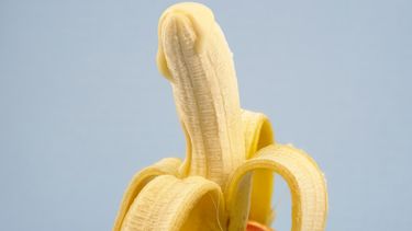 sekslust / banaan seksistisch afgebeeld